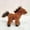 C, variant on Soft White Black Pony Plush Toy Cute Horse Stuffed Animal Realistic Zoo Animal Figure Birthday Gift for K-ids Easter Present Christmas Stocking Stuffer Farm Animal Collection