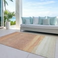 thumbnail image 6 of Addison Rugs Chantille Indoor/Outdoor Transitional Stripes Salmon Washable Rectangle Rug, 10' x 14', 6 of 6