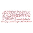 thumbnail image 2 of Stencil Magic Decorative Stencils-Script Alphabet 5.25"X13", 2 of 2