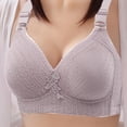 thumbnail image 3 of Bras for Women No Underwire Lace Super Push up Bra with Pendant Adjustable Push up Bra Lifting Bras No Rims Comfy Corset Bras, 3 of 3