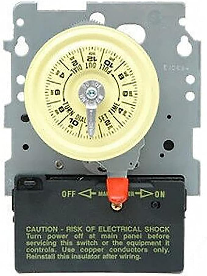 Swimming Pool Pump Timer MECHANISM T104M 240 Volt Walmart swimming-pool-pump-timer-mechanism-t104m-240-volt-walmart