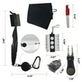thumbnail image 5 of Golf Accessory Kit Include Towel Marking Pen Ball Marker Brush for Golf Bags for Men 19 Pcs, 5 of 7