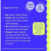 Keto & Performance | K1000 Electrolytes Quick Sticks | Lemonade
