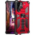 thumbnail image 1 of Heavy Duty Armor Military Grade Case Compatible Samsung Galaxy S23 Ultra/s23 Plus/s23 With Car Magnetic Ring Kickstand, 1 of 3