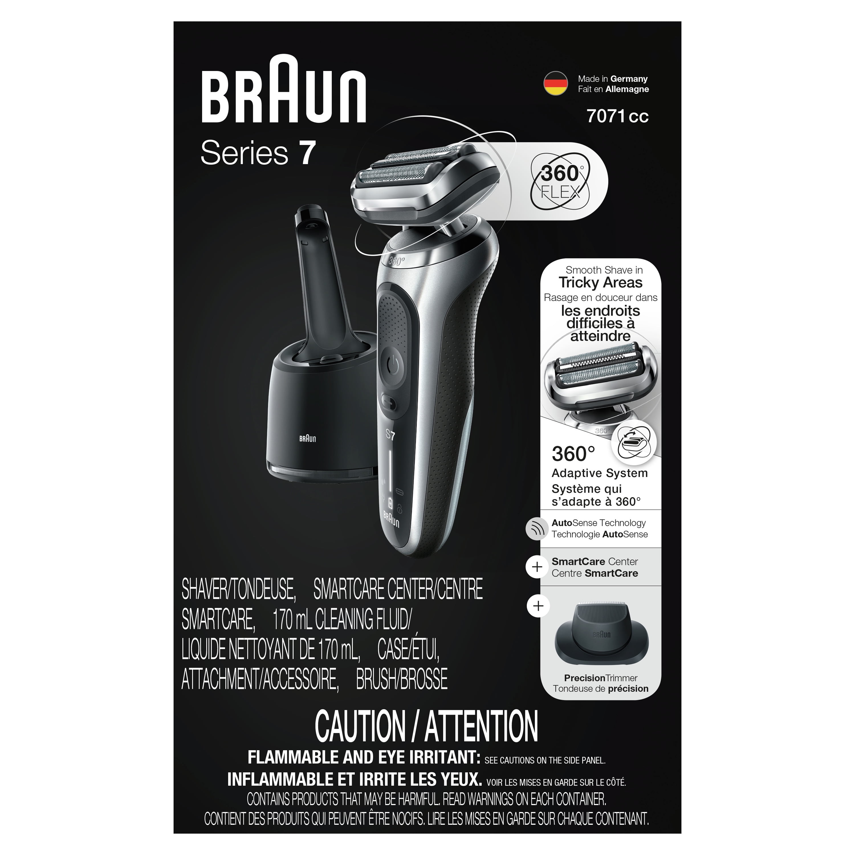 Braun Series 7 7089cc Electric Razor for Men