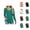 Dark Green-B, variant on Fall Shirts for Women 2025 Long Sleeve V-Neck Pleated Front Loose Fit Dressy Casual Blouse Womens Fall Tops