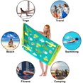 thumbnail image 3 of Touchat Beach Towel Oversized,Thick Microfiber Beach Towel 30”x60”,Super Absorbent Sand Free Cute Cactus Cool Swim Beach Towels for Kids,Men,Women,Boys,Girls, 3 of 7