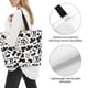 thumbnail image 3 of Fotbe Cow Bolsa Tote Estética de Lona con Estampado para Mujer - Bolsa Reutilizable de Hombro Casual para Vacaciones, Compras, Trabajo y Gimnasio, 3 of 8