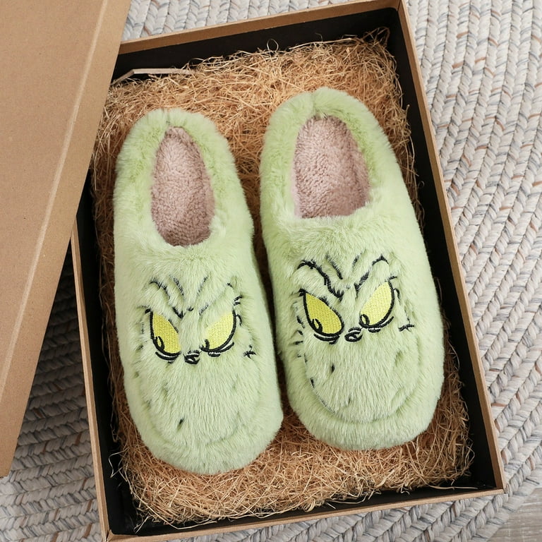 Fuzzy house slippers sales target