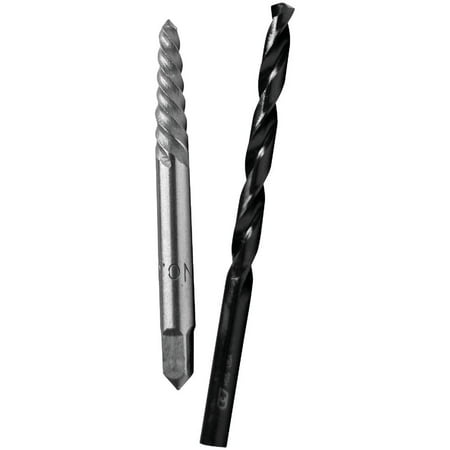

Century Drill & Tool #4 Spiral Flute Screw Extractor & Drill Bit Combo