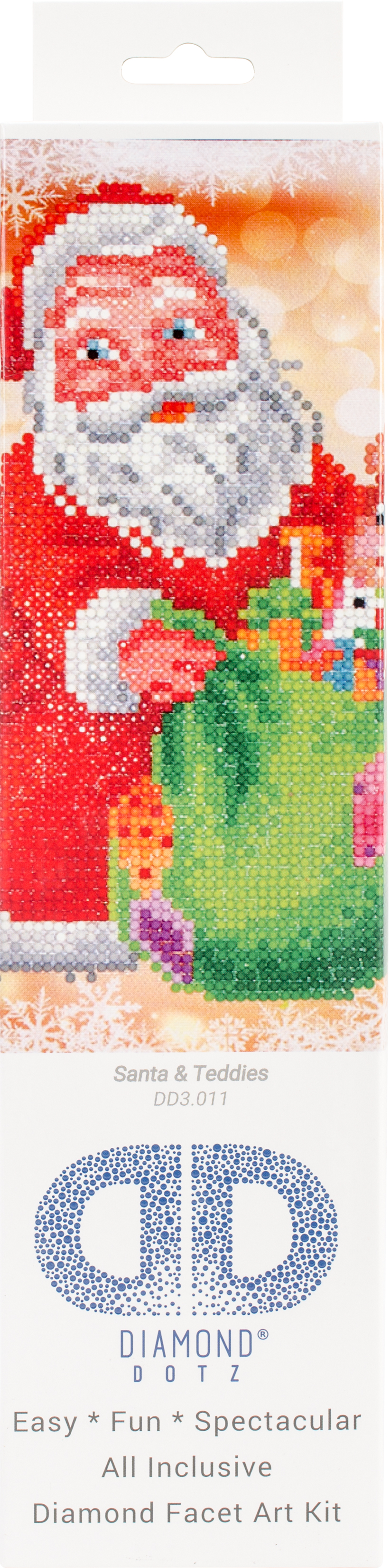 Diamond Dotz Diamond Embroidery Facet Art Kit 11"X11.75"Santa