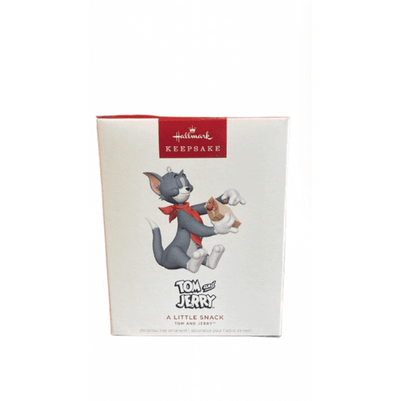 Hallmark Keepsake 2025 Tom and Jerry A Little Snack Christmas Ornament New Box
