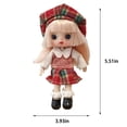 thumbnail image 3 of Juguetes Para Niño Muñecas lindas, muñecas universitarias para vestir, muñecas articuladas móviles, regalos para niños y niñas. Juguetes Para Bebe 1 Año, 3 of 8
