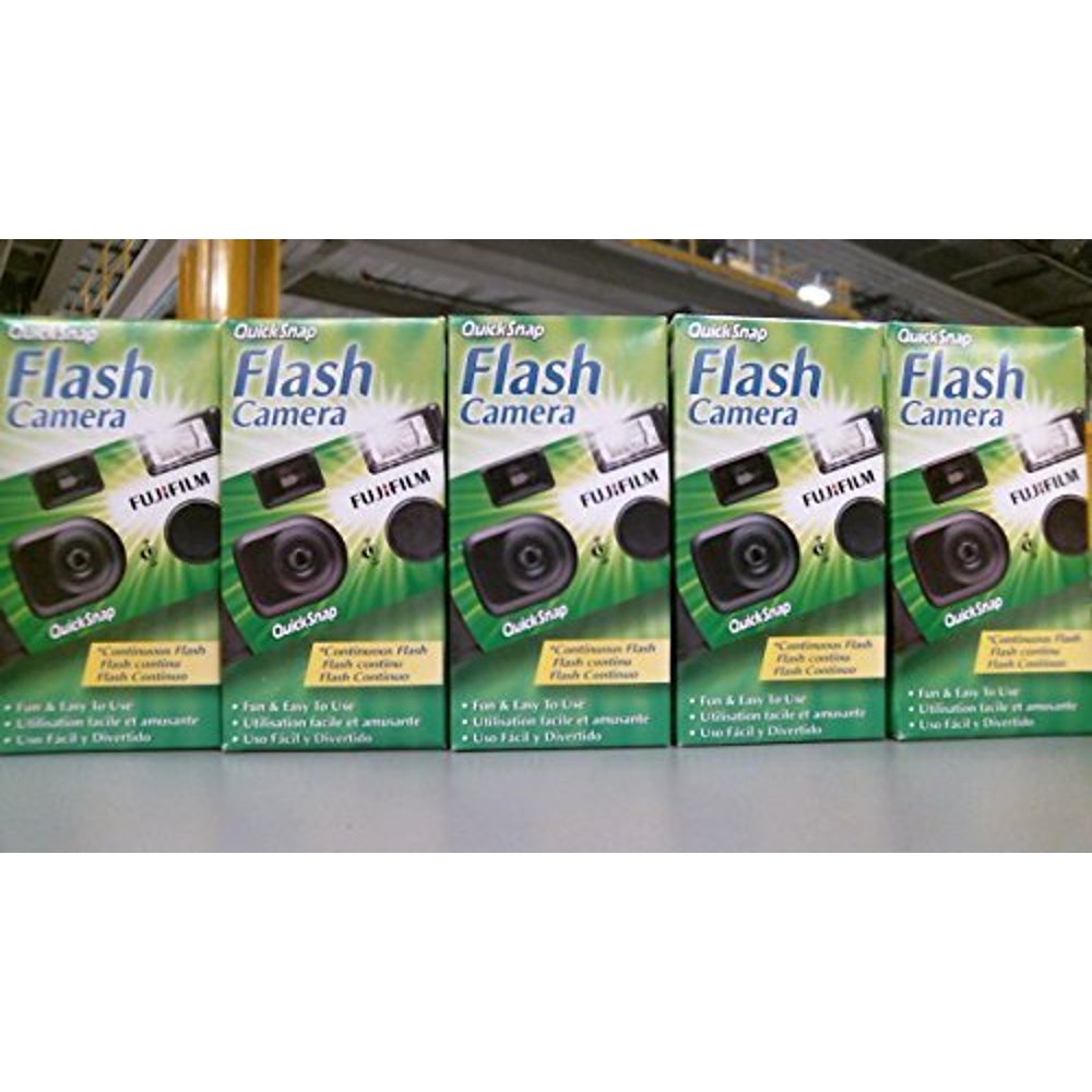 Fujifilm QuickSnap 400 Speed Single Use Camera with Flash (5Pack