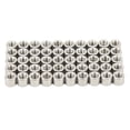 thumbnail image 2 of Ensemble d'Écrou de Couplage, Antirouille 50 Pcs Connecteur Rond en Acier Inoxydable 304 Finition Brillante pour Réparation de Machines, 2 of 7