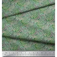 thumbnail image 2 of Soimoi Silk Fabric Brush Stroke Abstract Print Fabric by The Yard 42 Inch Wide, 2 of 3