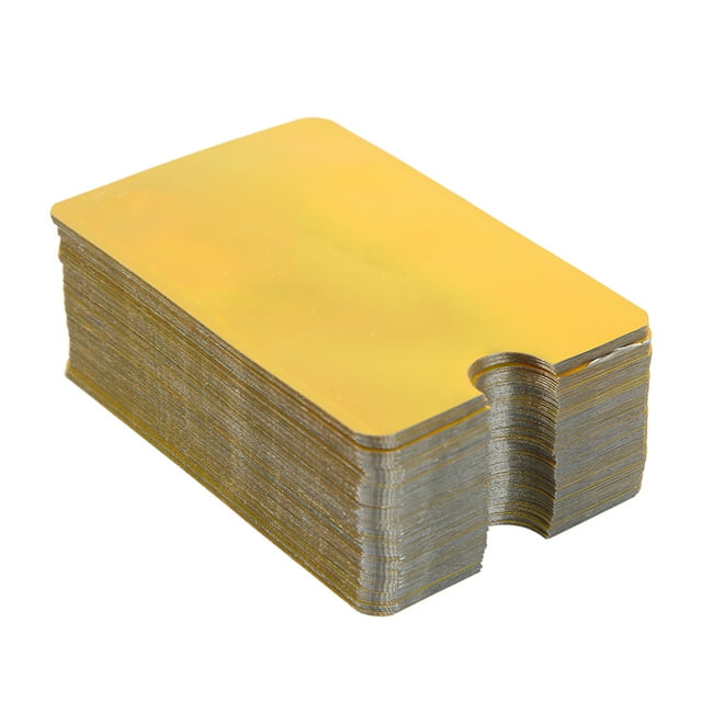 Fundas de bloqueo de tarjetas, 100 unidades, fundas de bloqueo de tarjetas, fundas de bloqueo RFID, fundas protectoras para portatarjetas, salida de alta intensidad