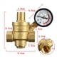 thumbnail image 4 of 2X Regulador de Presión de Agua de 1/2 Pulgada con Manómetro, Dureza de Latón, Válvula Reductora de Presión de Agua Ajustable, 4 of 7
