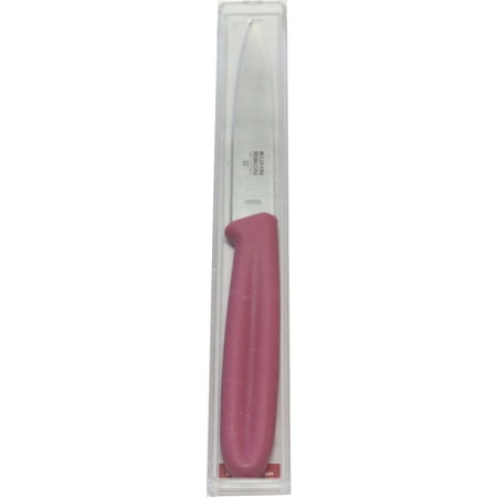 Kuhn Rikon Swiss Pink and Stainless Steel 4 Inch Paring Knife