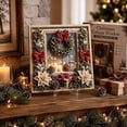 thumbnail image 5 of 3D Christmas Fabric Poke Art Kit, No Sew DIY Holiday Craft Kit for Adults, Beginner Vintage Christmas Fabric Poking Craft Set with Display Stand, Handmade Holiday Home Decor Art, 5 of 5