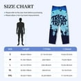 thumbnail image 4 of Fuzoiu Halloween Trick Or Treat Print Men's Pajama Pants,Lounge Pants for Men,Lounge PJ Bottoms,Sleepwear Pants with Drawstring Pockets -XX-Large, 4 of 6