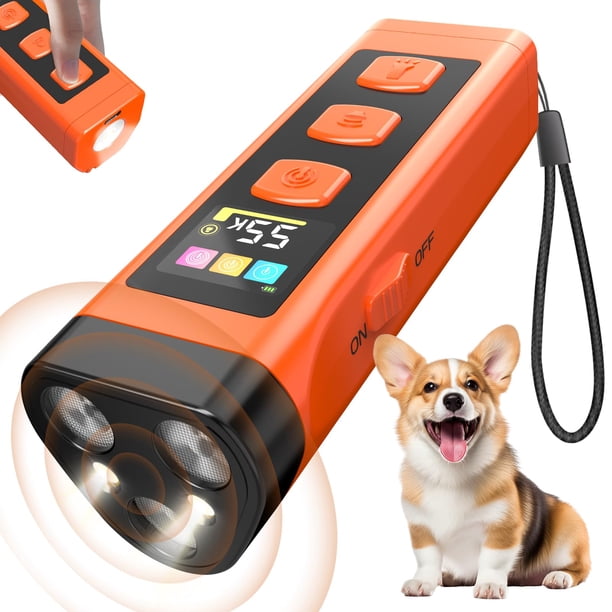 Dispositivo antiladridos para perros OKSJ, 20 m, ultrasonido humano