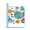 Classic-gumball-machine-patterns-2 302, variant on Glasses Giraffe Handsome Art Deco Fashion Book Sheet Protectors Portfolio Binder Folder