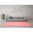 thumbnail image 3 of Ahgly Company Indoor Rectangle Abstract Red Modern Area Rugs, 2' x 3', 3 of 4