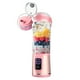 thumbnail image 1 of Licuadora Portátil Ninja Blast 532ml Rosa Recargable USB Reacondicionada, 1 of 7