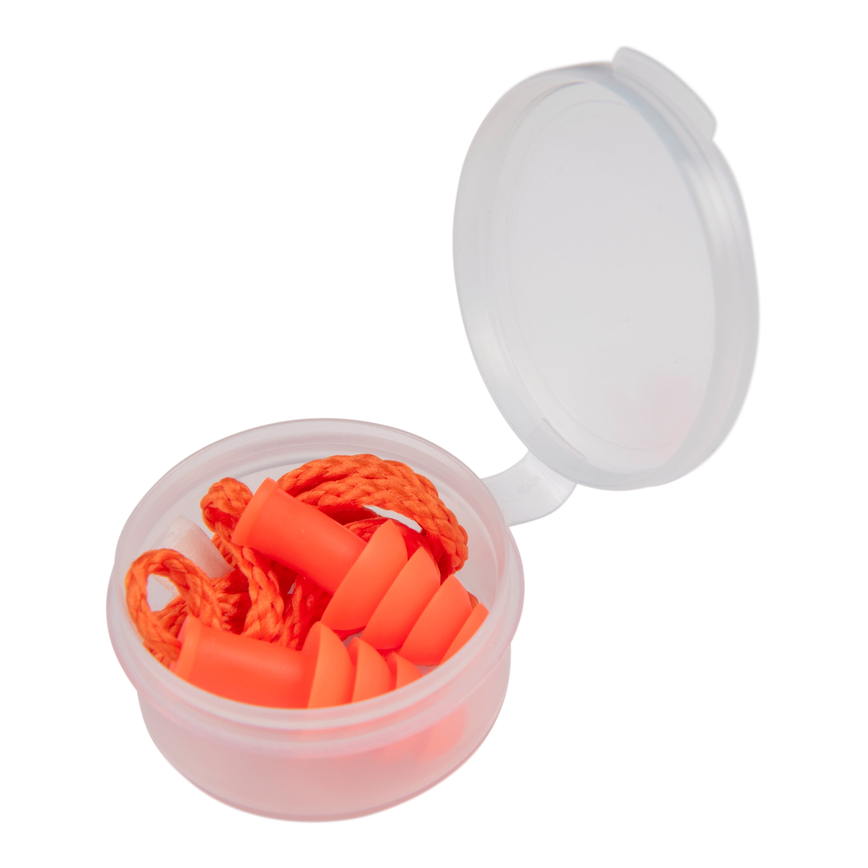 Allen Company Deluxe Reusable Hearing Protection Earplugs 1-Pair Orange