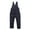 Black, variant on GYRATEDREAM Toddler Kids Baby Boy Girl Thicken Bib Overall Down Snowsuit Winter Snow Pants/12-18 Months