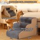 thumbnail image 2 of Escalera Plegable para Mascotas Desmontable 3 Niveles - Modular de Velcro, Almohadilla de Lana de Cordero, Almacenamiento, Independiente, Cojín Lavable Antideslizante, para Perros y Gatos, 2 of 7