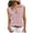 Pink, variant on vigerkar Womens Short Sleeve Button Down Shirts Cotton Shirt Collared Blouse Formal Work Tops Grey, L