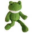 thumbnail image 4 of Fufafayo under $5 Plush Doll Toy, Long Leg Forgiving Frog Stuffed Animal, Soft Cuddly Companion, Comfort Fabric Doll for Bedroom, Sofa, Car, Travel, Gift Giving, 4 of 9