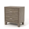 thumbnail image 4 of Furniture of America Amaya Nightstand with 2-Drawer, Gray, 4 of 6