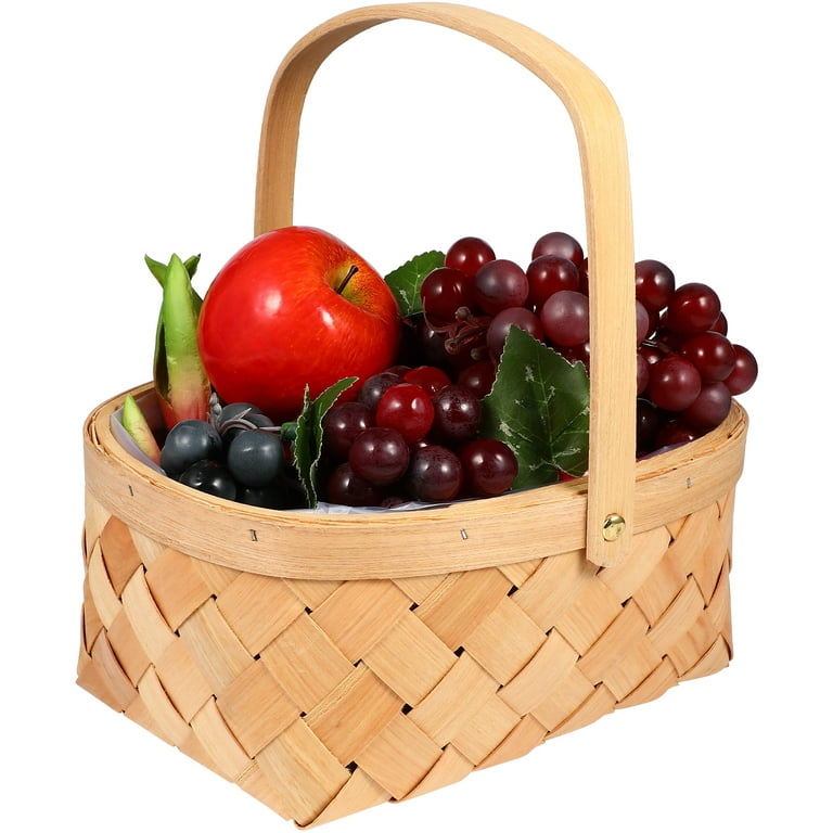 Wood Basket ~ Apple Decor - household items - by owner