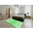 thumbnail image 4 of Ahgly Company Indoor Rectangle Patterned Stoplight Go Green Area Rugs, 7' x 10', 4 of 6
