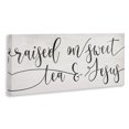 thumbnail image 2 of Stupell Industries Traditional Raised on Sweet Tea & Jesus Southern Phrase Canvas Art, 40 x 17, by Lil' Rue, 2 of 7