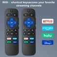 thumbnail image 6 of Replacement for Roku-TV-Remote-Control,for TCL Roku for Hisense Roku for Onn Roku Series Smart TVs(NOT for Roku Stick and Box)【Pack of 2】, 6 of 9