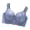 Blue, variant on Small Bust Push-Up Bra Women Wireless | No Empty Cup Larger Look | Adjustable Straps Anti-Sagging Support Daily Casual Underwear Soft Stretchy Support Beige M