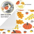 thumbnail image 2 of Fall Pumpkin Maple Leaves Microfiber Dish Drying Mat 18x24 for Kitchen Counter Thanksgiving Day Dishes Pad Dish Drainer Rack Mats Absorbent Fast Dry Dish Draining Mat Extra Large, 2 of 7