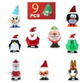 thumbnail image 3 of EUDIDV Christmas Products 9pcs Christmas Stocking Stuffers Wind Up Toys Assortment For Christmas Party Favors Gift Bag Filler Festive Supplies, 3 of 7