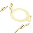 thumbnail image 3 of 2pcs Floor Lamp Shade Harp Holder Lampshade Horn Alloy Bracket Lampshades Parts E27, 3 of 3