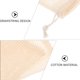 thumbnail image 5 of 5pcs bolsas de jabón de algodón y lino de lino Bolsas de jabón de baño de colores estilo mixto HOMEMAXS HaoMX11421794, 5 of 6