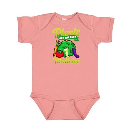 

Inktastic Vegan Eating Plant Quote Gift Baby Boy or Baby Girl Bodysuit