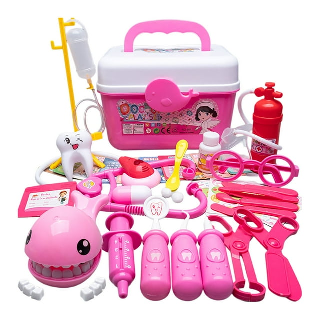 Hbdhejl Kid Doctor Playset For Girls Role Play With Injection Tools &