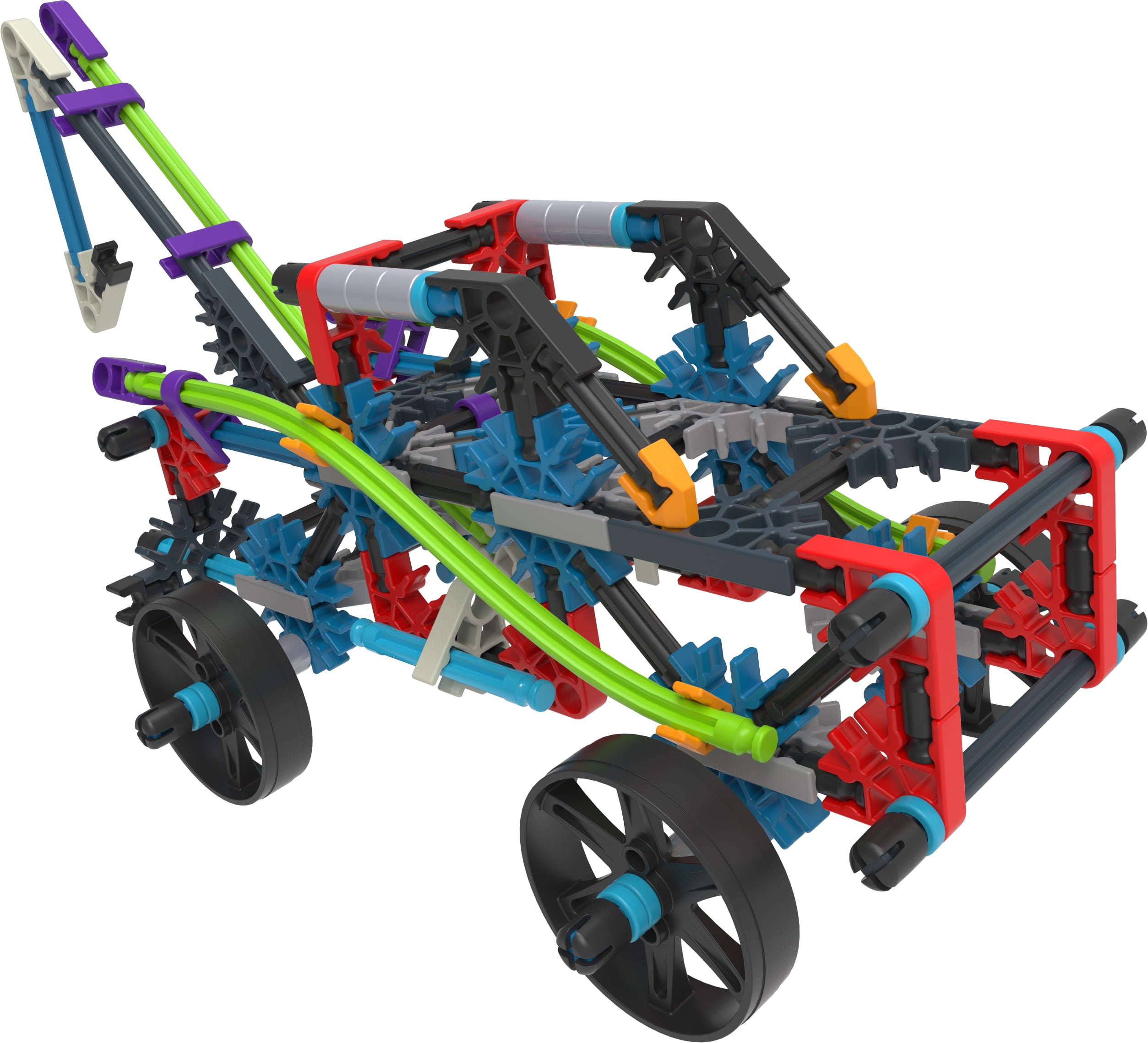 K'NEX Rad Rides Building Set - 206 Parts - 12 Models - Ages
