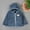 Blue, variant on Toddler Girls Boys Zipper Bear Ear Hooded Jacket Teddy Coat Fashion Cute Fleece Cardigan Solid Color Keep Warm Outwear