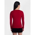 thumbnail image 3 of No Boundaries Crewneck Tee with Long Sleeves, Women's XXS-XXL, 3 of 5