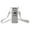 🍒 Gray_Hot#2539, variant on Waterproof Nylon Water Bottle Carrier Bag with Adjustable Strap and Front Pocket for Hiking and Daily Use